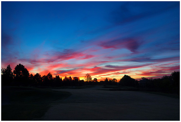 at first light
