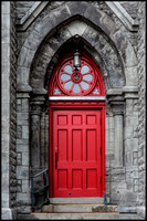 the red door