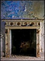 old fireplace detail