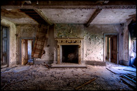 old fireplace