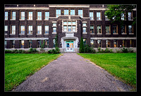 abandoned high school